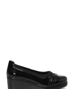 167022.RZ5PR کفش پاشنه بلند زنانه مشکی برند Polaris - 965738426