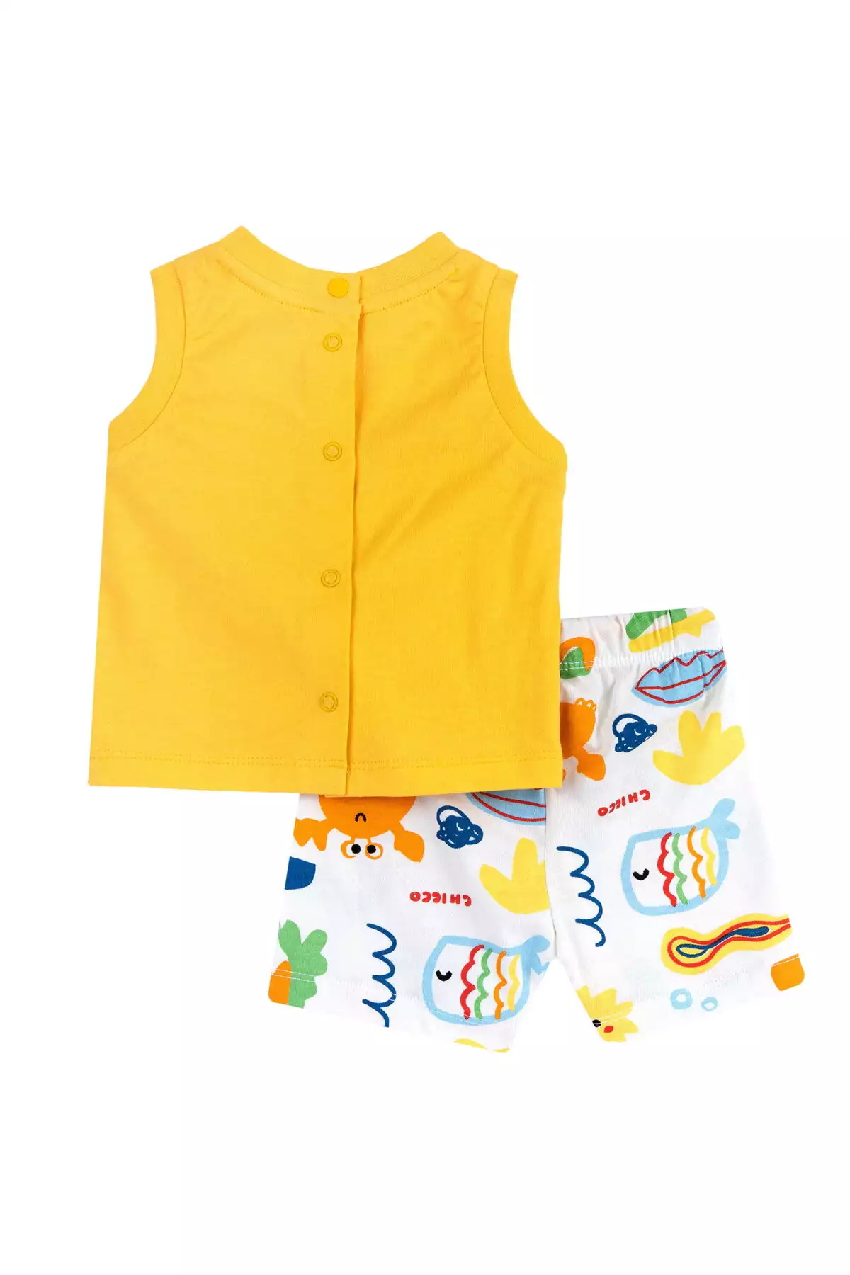 ست دو تکه / آستین کوتاه + شلوار برند Chicco - 904944269