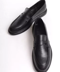 کفش کلاسیک مردانه مشکی ساده برای استفاده روزمره و مراسم‌های عروسی و نامزدی برند BAL ALTINÖKÇE AYAKKABICILIK - 841529793