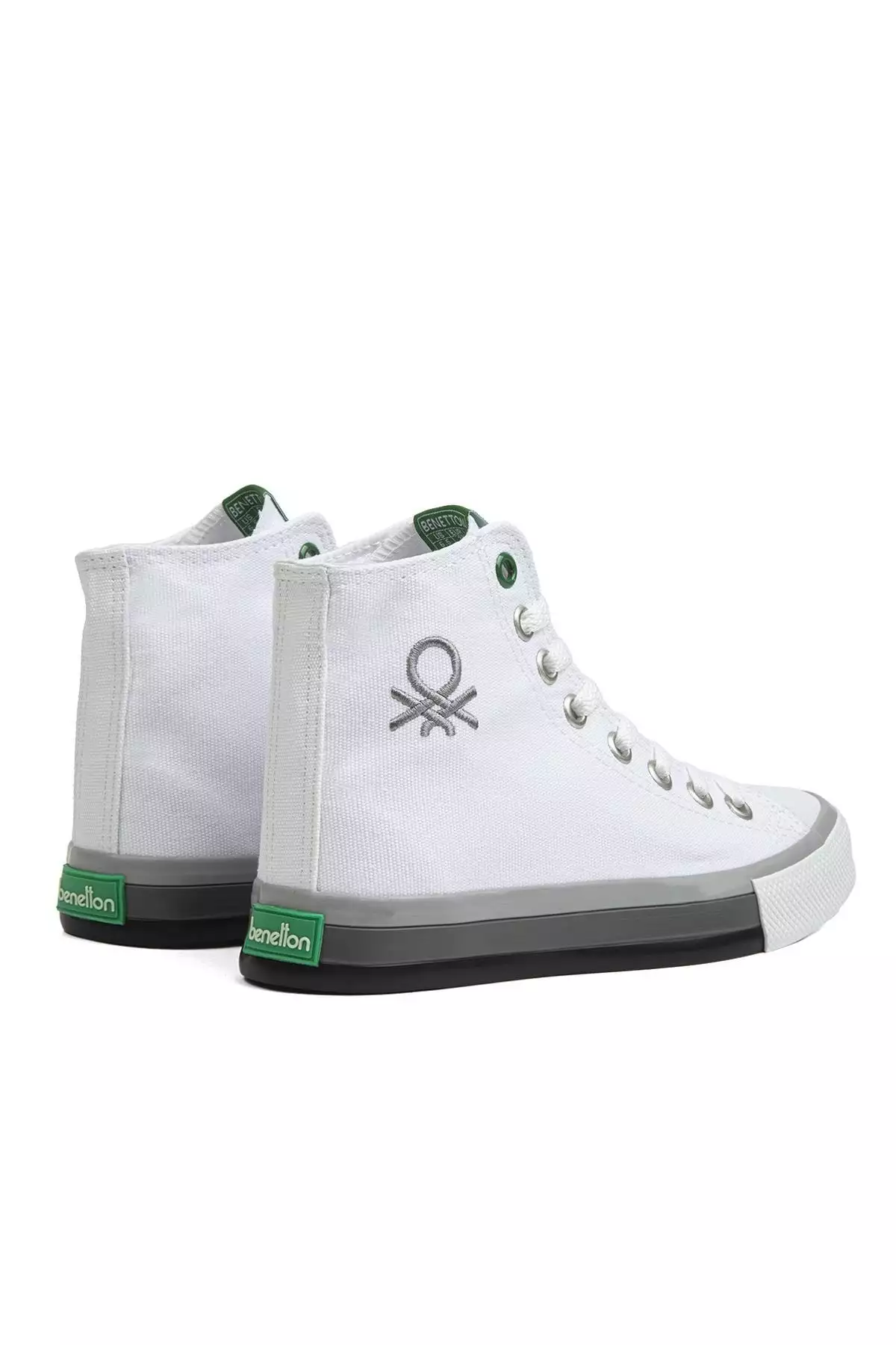 کفش ورزشی زنانه سفید و خاکستری مدل Bn-30189 - 3374 برند Benetton - 266764243