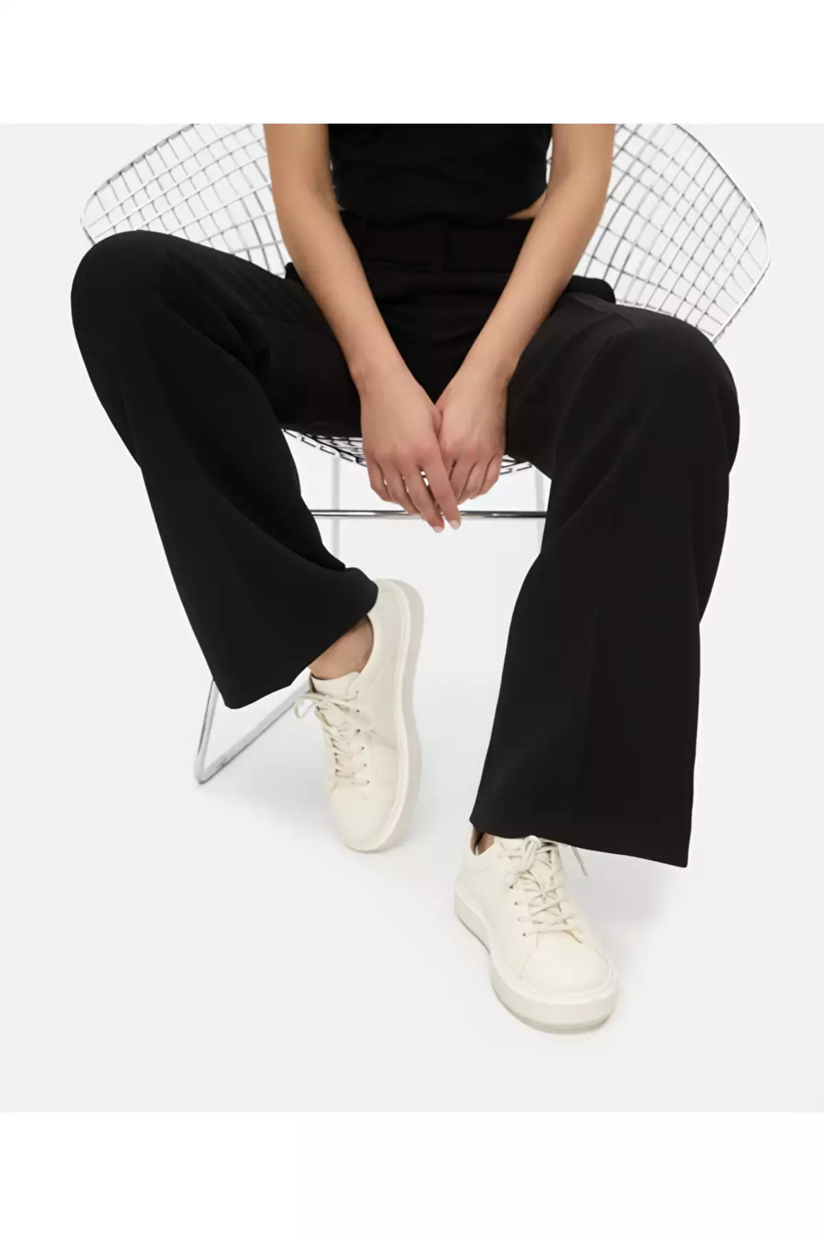 کفش ورزشی مینیمالیستی با ظاهر چرم برند İpekyol - 858973192