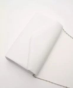 ست کیف و کفش پاشنه کوتاه نوک تیز سفید برند MFT AYAKKABI - 899431808