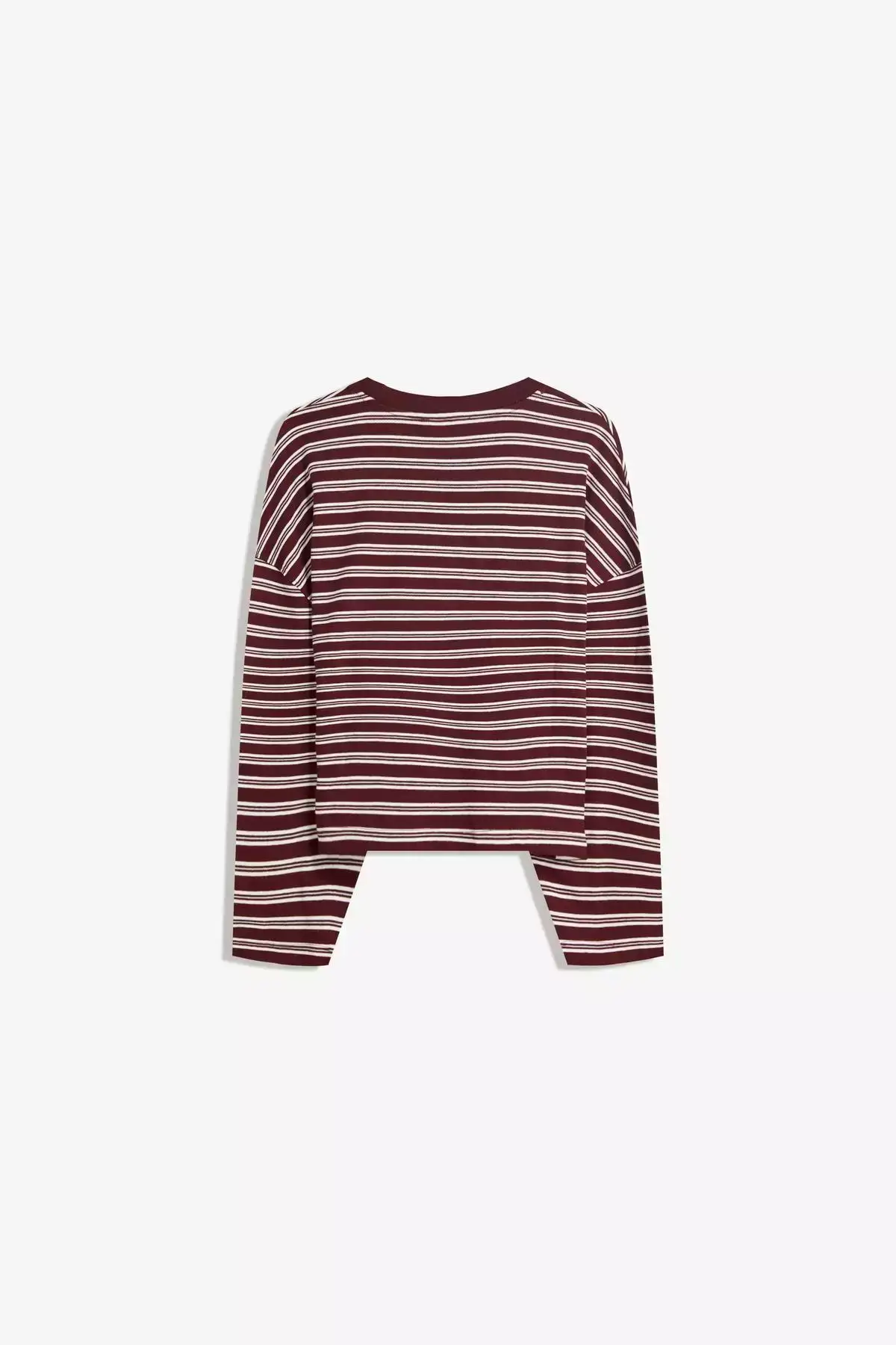 تیشرت بلند آستین طرحدار برند Bershka - 1027160501