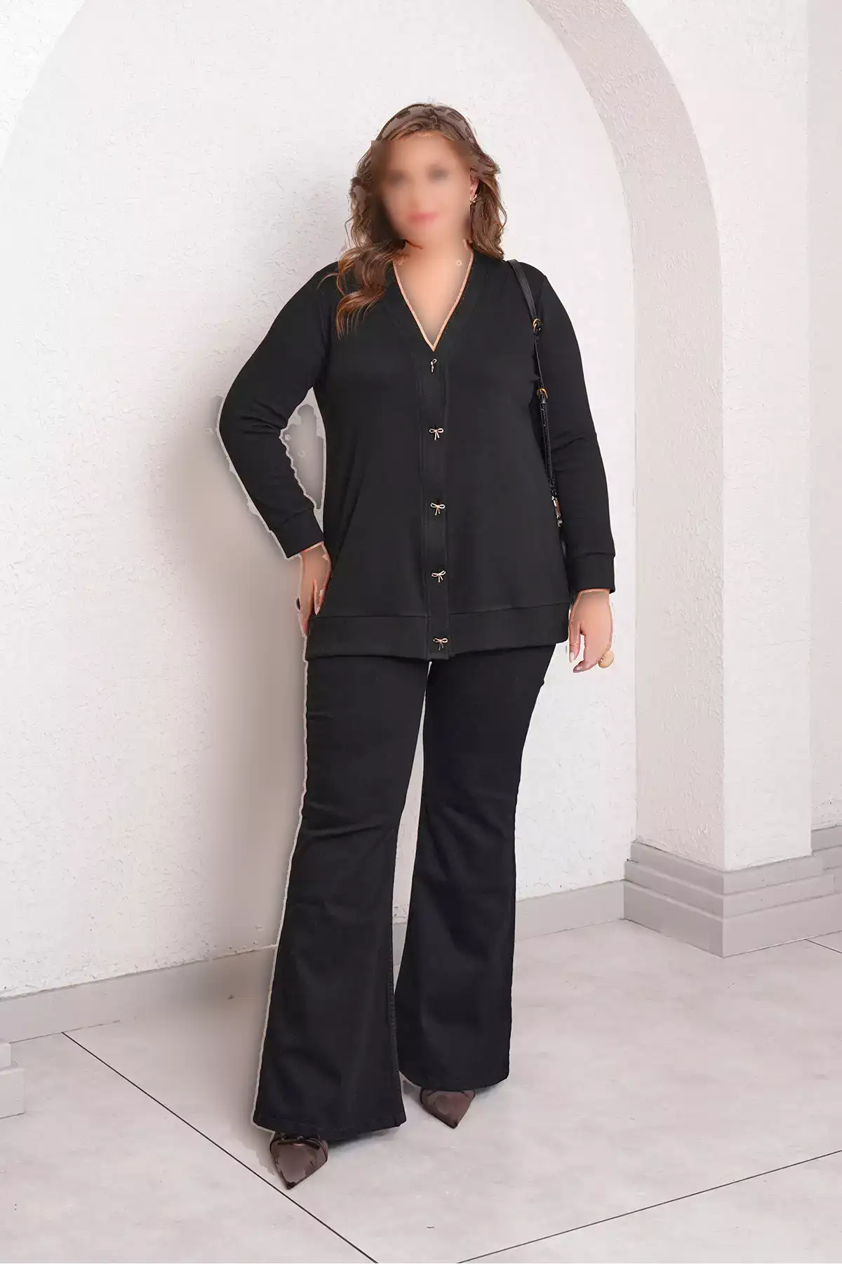 ک cardigan با تزئینات پاپیونی برند Büyük Moda - 1047532844