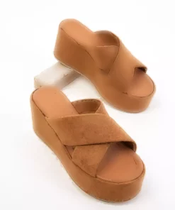 کفش پاشنه بلند زنانه چرم سوئدی تابا ۲۰۷۲۷ برند SOHO - 947625880