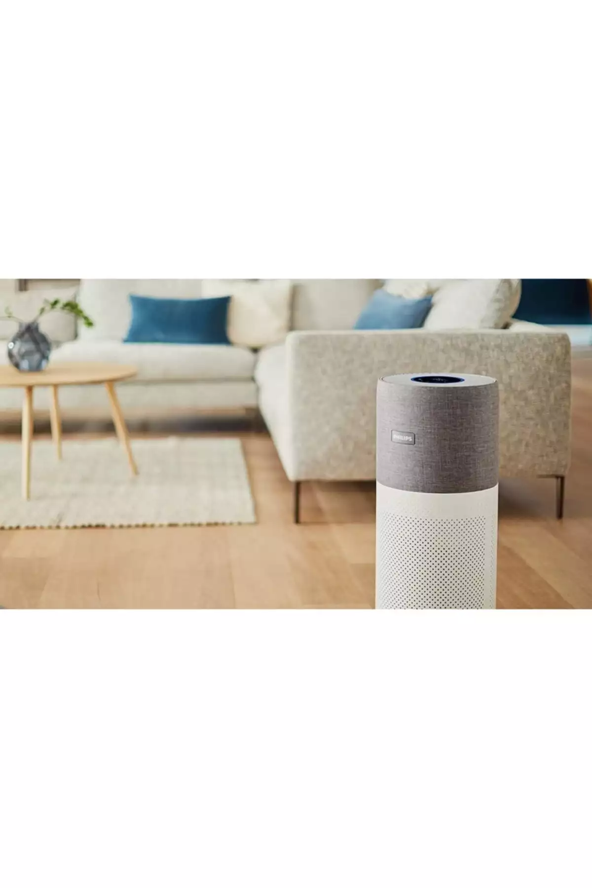 دستگاه تصفیه هوا AC3033/10، وزن 10.4 کیلوگرم، مناسب برای محیط به مساحت 104 متر مربع، رنگ خاکستری/سفید برند Philips - 105995839