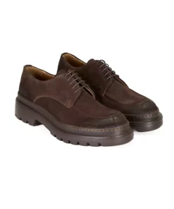 کفش روزمره مردانه چرم سوئید فابیان برند Desa - 858948530