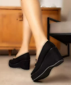 کفش زنانه پاشنه بلند با سگک برند ZENNESHOES - 883277885