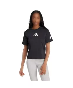 تیشرت زنانه مشکی W Z.n.e. مدل JJ4778 برند adidas - 870473275