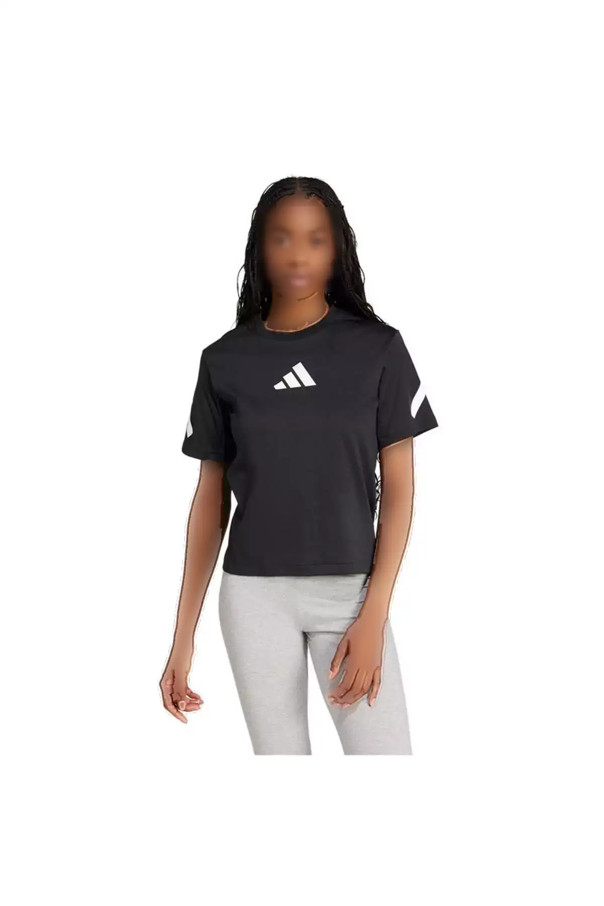 تیشرت زنانه مشکی W Z.n.e. مدل JJ4778 برند adidas - 870473275