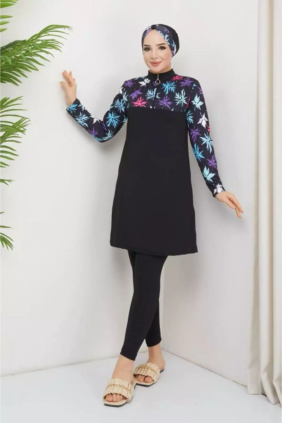 ست چهار تکه مایو پوشیده برند yessir - 837067303