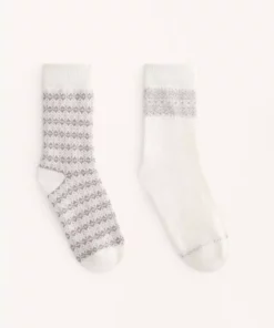 دو زوج جوراب کلاسیک طرح دار برند Oysho - 995531090