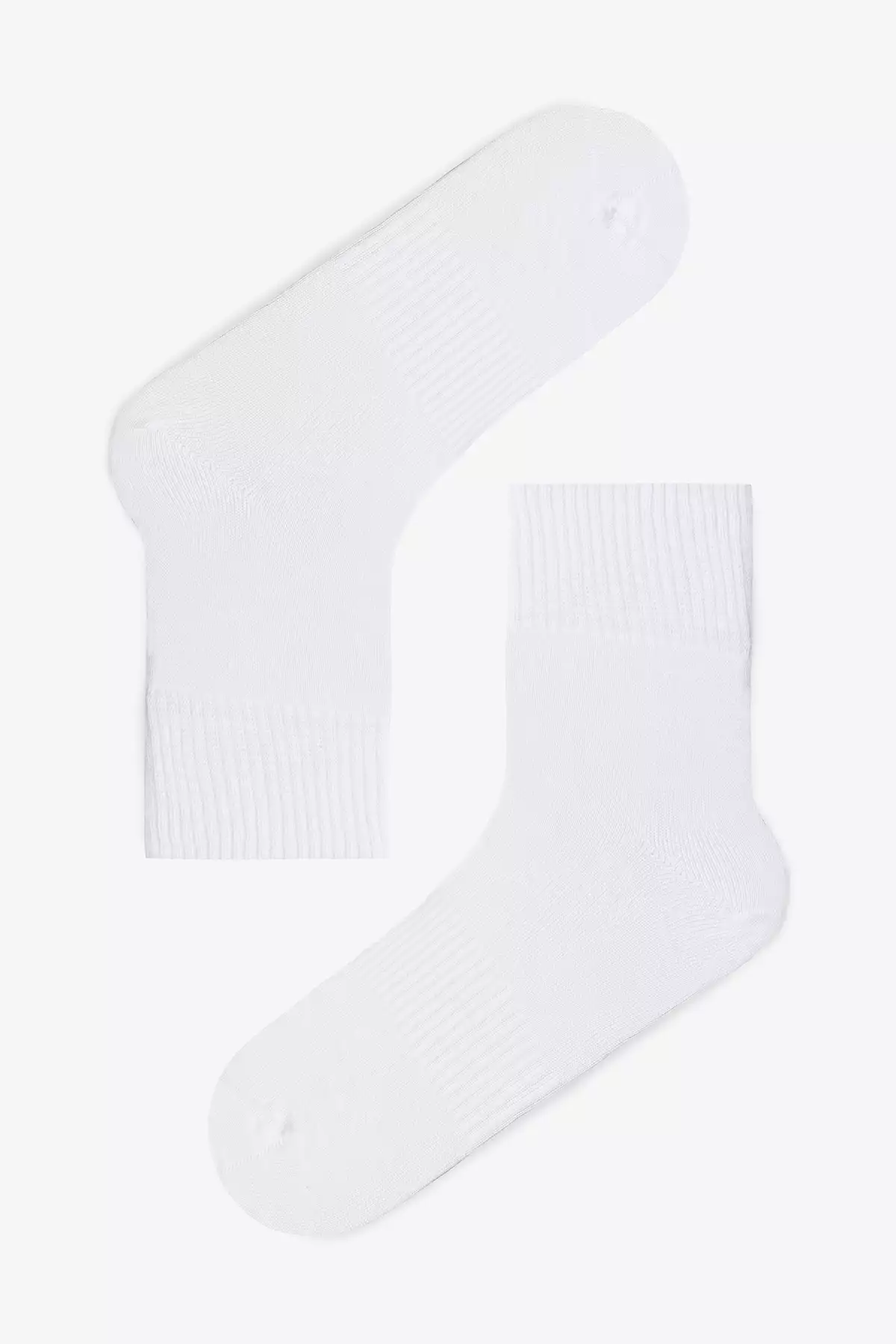 جوراب مچدار راحت پنبهای مردانه سفید با کش بغل برند Penti - 999159278