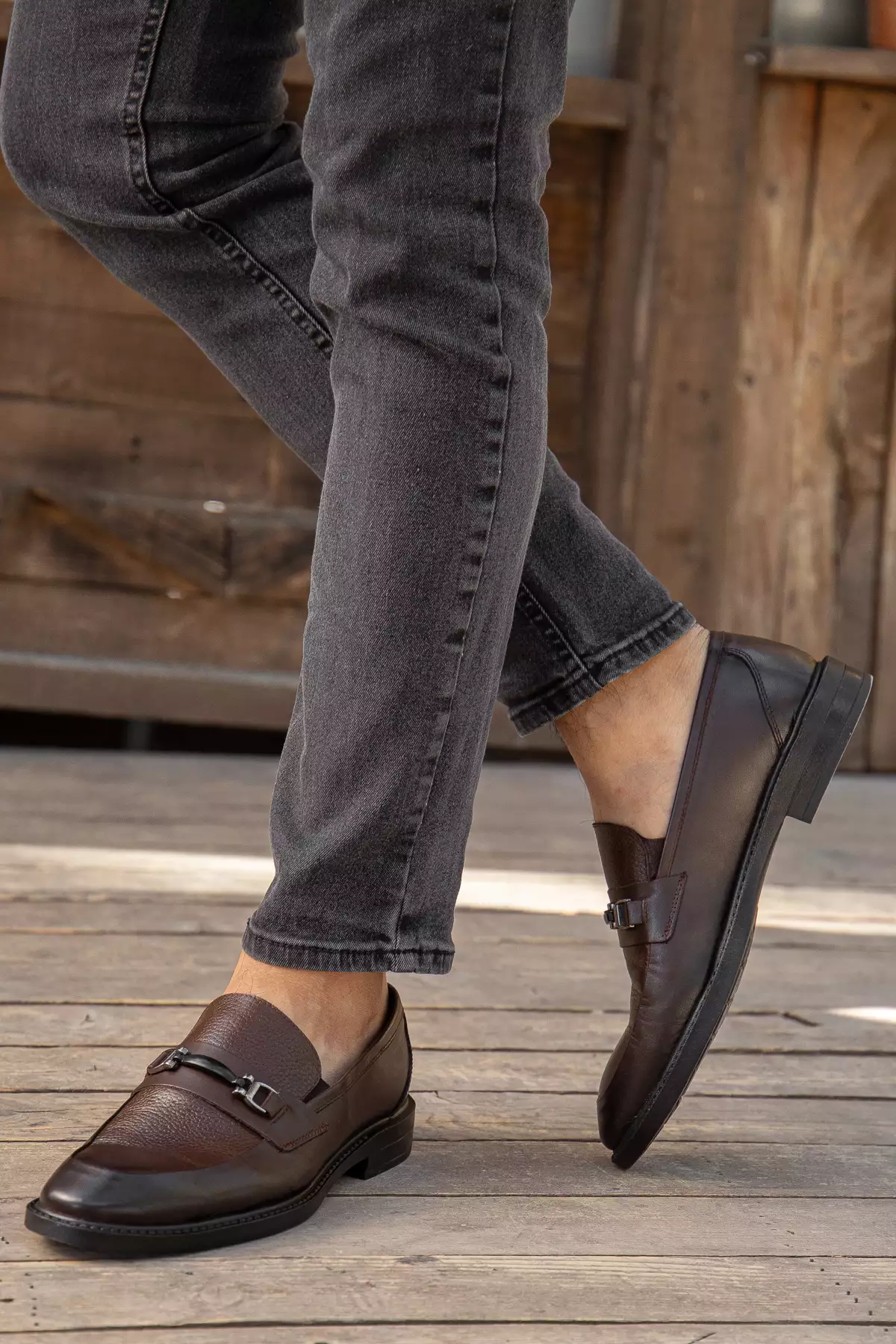 کفش کلاسیک مردانه روزمره با کفی ارتوپدیک از چرم طبیعی مدل D0699 برند Daxtors - 868531316