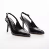 ست کیف و کفش پاشنه بلند باریک زنانه مات سیاه برند GULT - 269498085