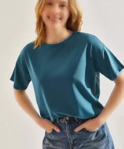 تی‌شرت زنانه پایه 60241001 برند Bianco Lucci - 820271607