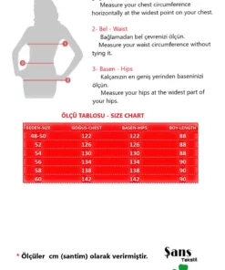 کاردی باند بزرگ سایز با جزئیات سنگ فیروزه‌ای و از جنس ویسکوز الاستیک 65N38880 برند Şans - 917525975