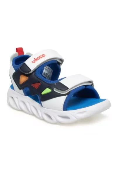 هیلدا 321.B24Y.204 صندل بچه‌گانه مردانه رنگ ساکس آبی سایز 22-25 برند Vicco - 816738246