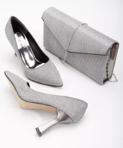 ست ویژه استایل تو پاشنه بلند زنانه و کیف برند DARUGA - 860451974