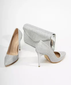 ست کیف و کفش پاشنه بلند باریک زنانه عالی برند LULO - 789193195