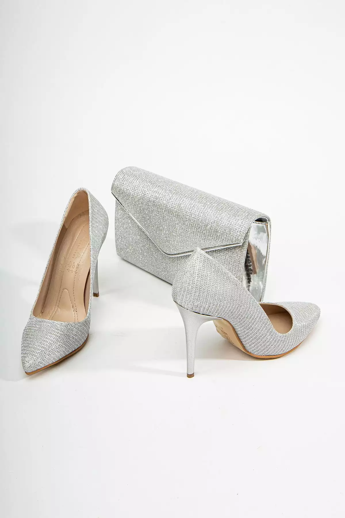 ست کیف و کفش پاشنه بلند باریک زنانه عالی برند LULO - 789193195