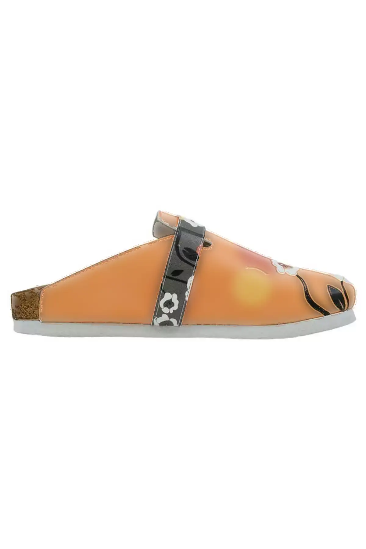 کفش راحتی زنانه از چرم مصنوعی نارنجی - طراحی رتروگراد برند Dogo - 816070810