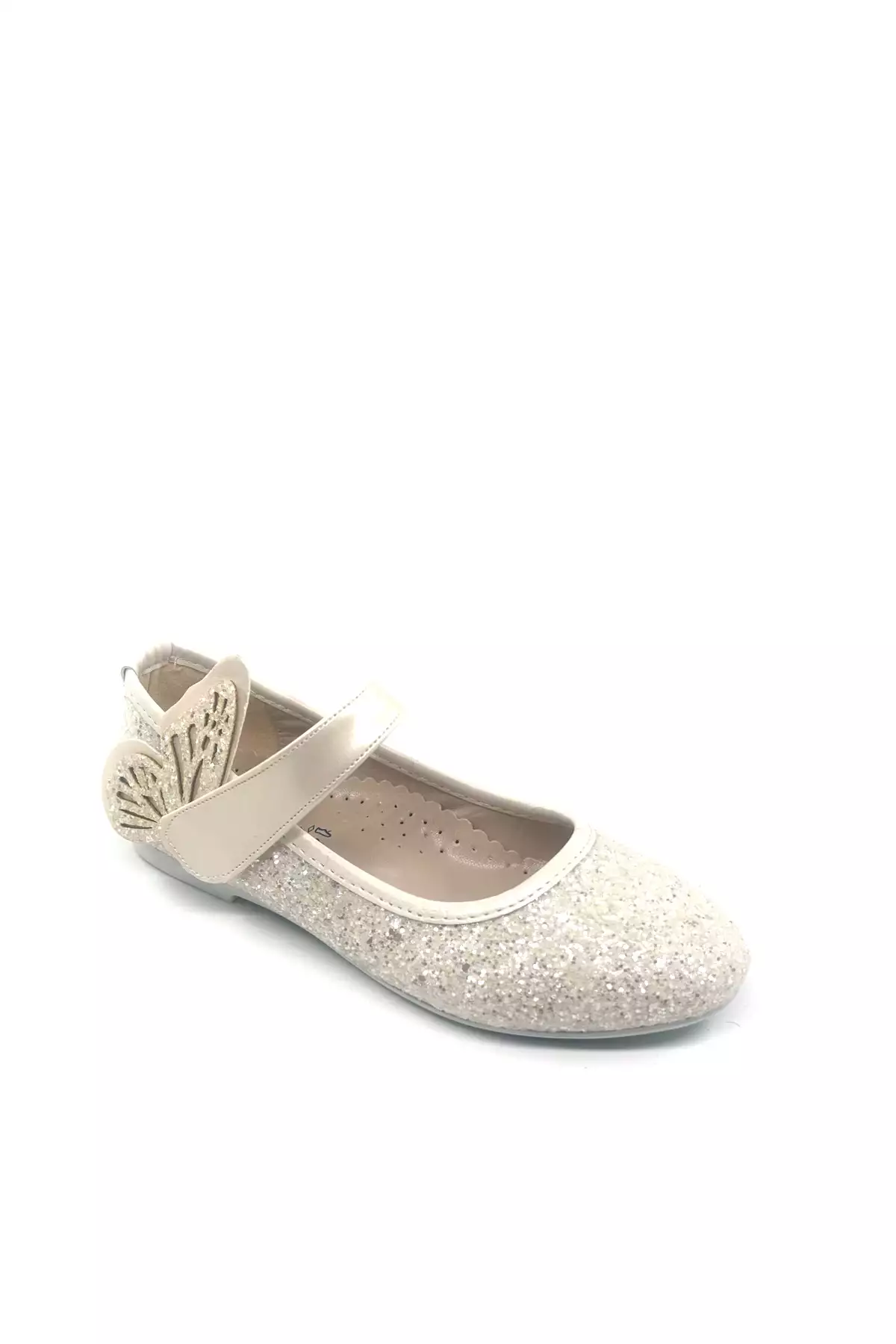 کفش بامبینی دخترانه با جزئیات پروانهای و کفی ارتوپدیک برند Pabuçland - 822492116