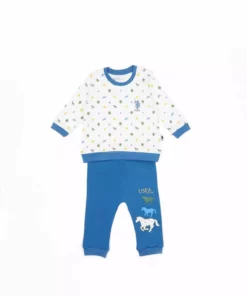 ست لباس نوزاد مردانه کرم رنگ با برند U.S. Polo Assn مجوزدار برند U.S. Polo Assn. - 133696892