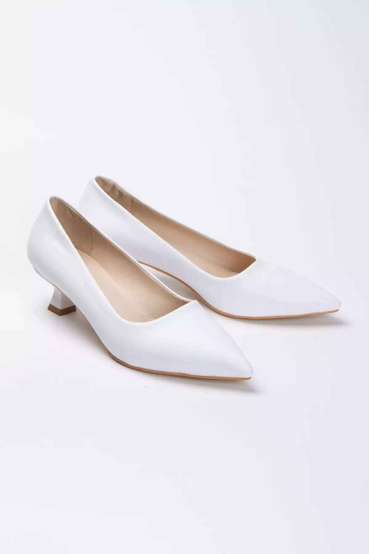 ست کفش پاشنه ۳ سانتی متر با نوک تیز و کیف زنانه برند MFT AYAKKABI - 947135380