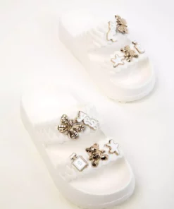 دمپایی زنانه سفید 20305 برند SOHO - 910389294