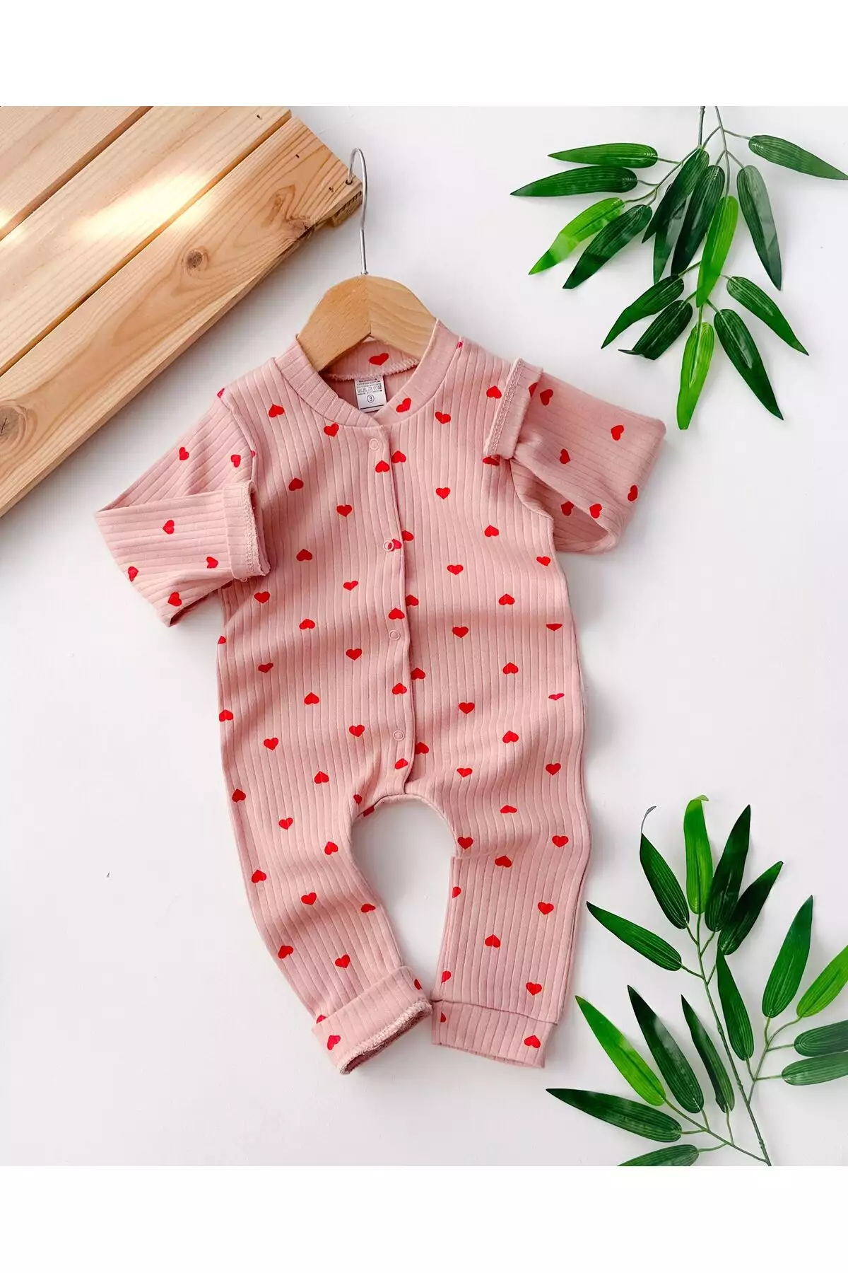 تولیدات جدید برای نوزاد شامل بدو نوزادی خز گلابی بدون آستین، مناسب برای 3 تا 6 و 9 ماه، تولید از پنبه و ایدهآل برای خروج از بیمارستان، مدل YK5886. برند yukobaby bebeğiniz için en doğalı - 932817783