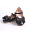 کفش ballerina دخترانه با سه کراوات مشکی برند Pabrik - 903709563