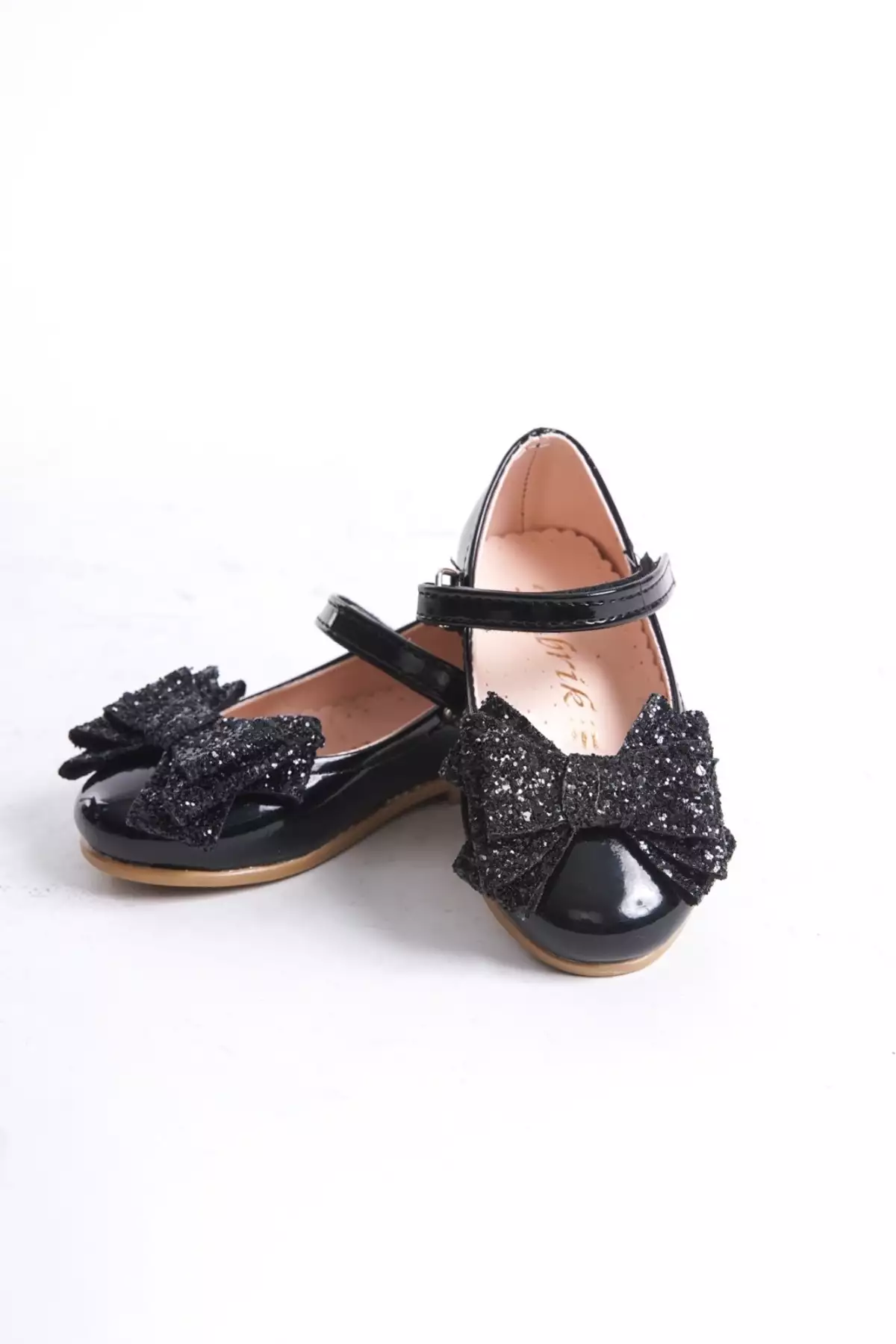 کفش ballerina دخترانه با سه کراوات مشکی برند Pabrik - 903709563