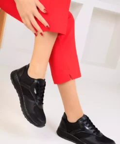 کفش ورزشی زنانه سیاه-سیاه 17166 برند SOHO - 266876341