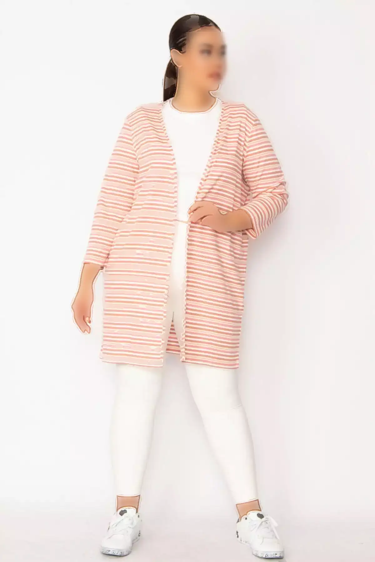 کاردی بزرگپرس پیکسی خطدار ویسکوز 65n28700 برند Şans - 159172087