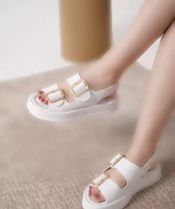 سندل راحتی دو قفل کمر با بند لاستیکی - مدل D0893 برند Daxtors - 902309995