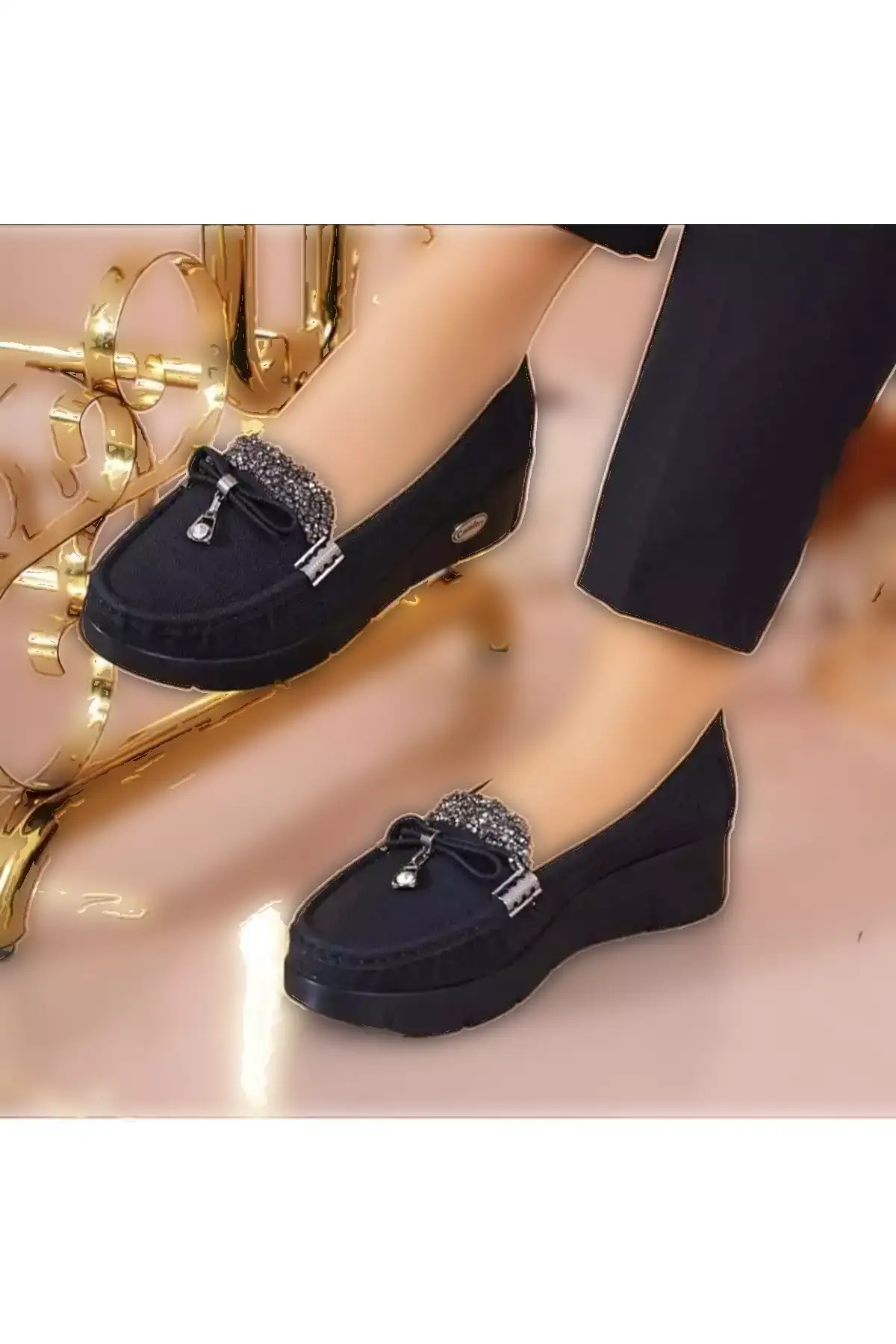 086 کفش روزمره با پاشنه بلند و کفی آناتومیک برند Konfores - 46393373