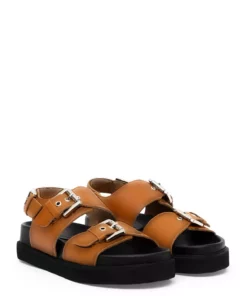 صندل زنانه رنگ قهوهای 50287522-VR099 برند U.S. Polo Assn. - 833027068