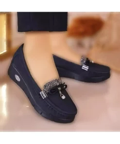 086 کفش روزمره با پاشنه‌ بلند و کفی آناتومیک برند Konfores - 46393373