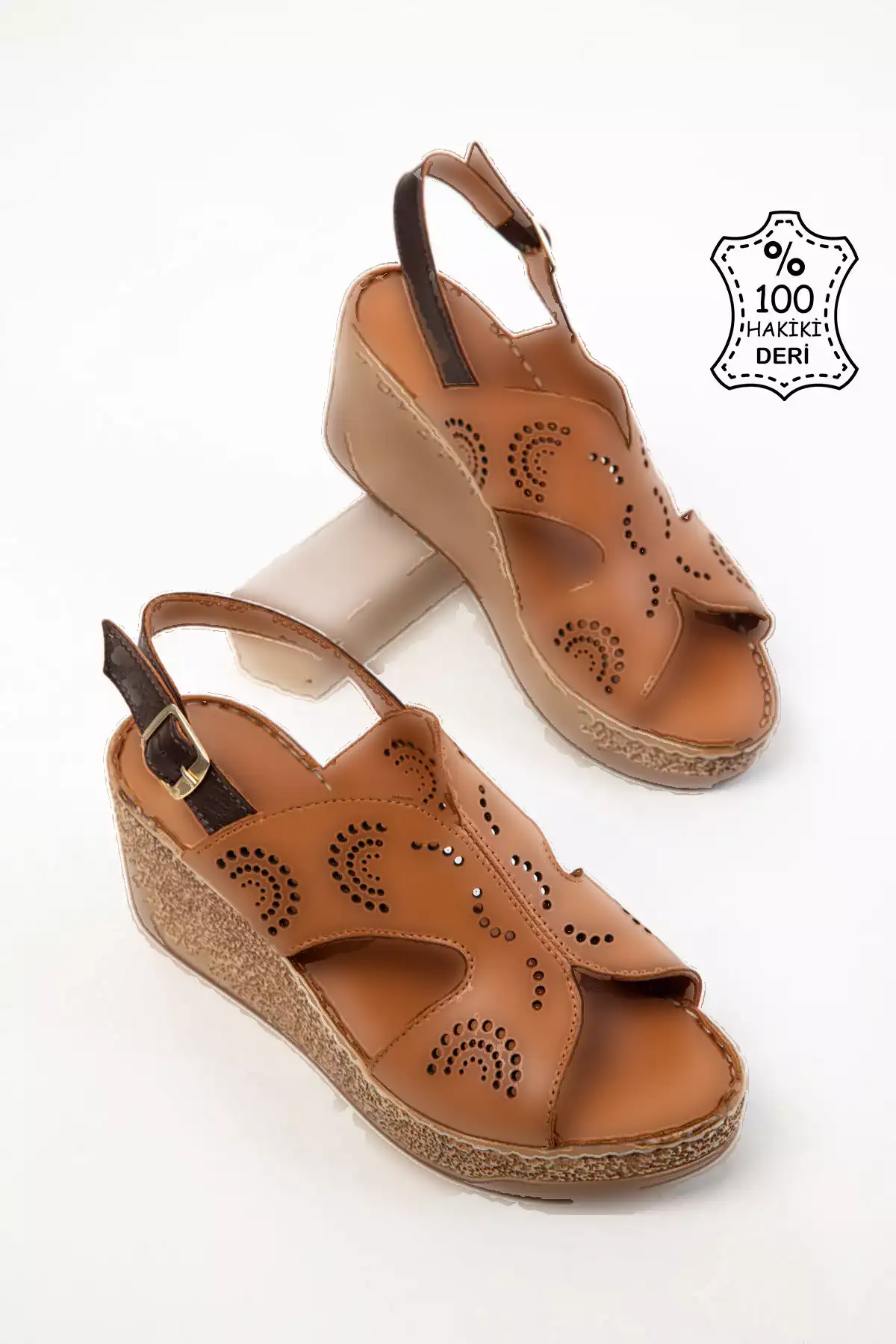 کفش پاشنه بلند زنانه چرم طبیعی تابه 20526 برند SOHO - 925980994