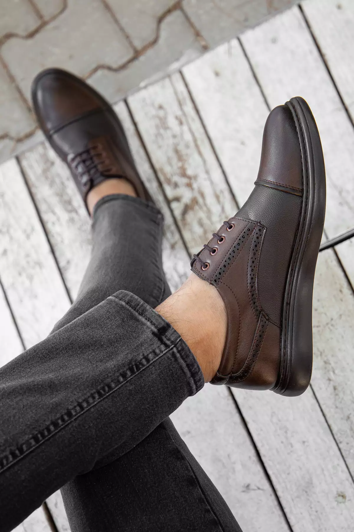 کفش کلاسیک مردانه اورتopedیک روزمره با ضمانت D0235 برند Daxtors - 864053702