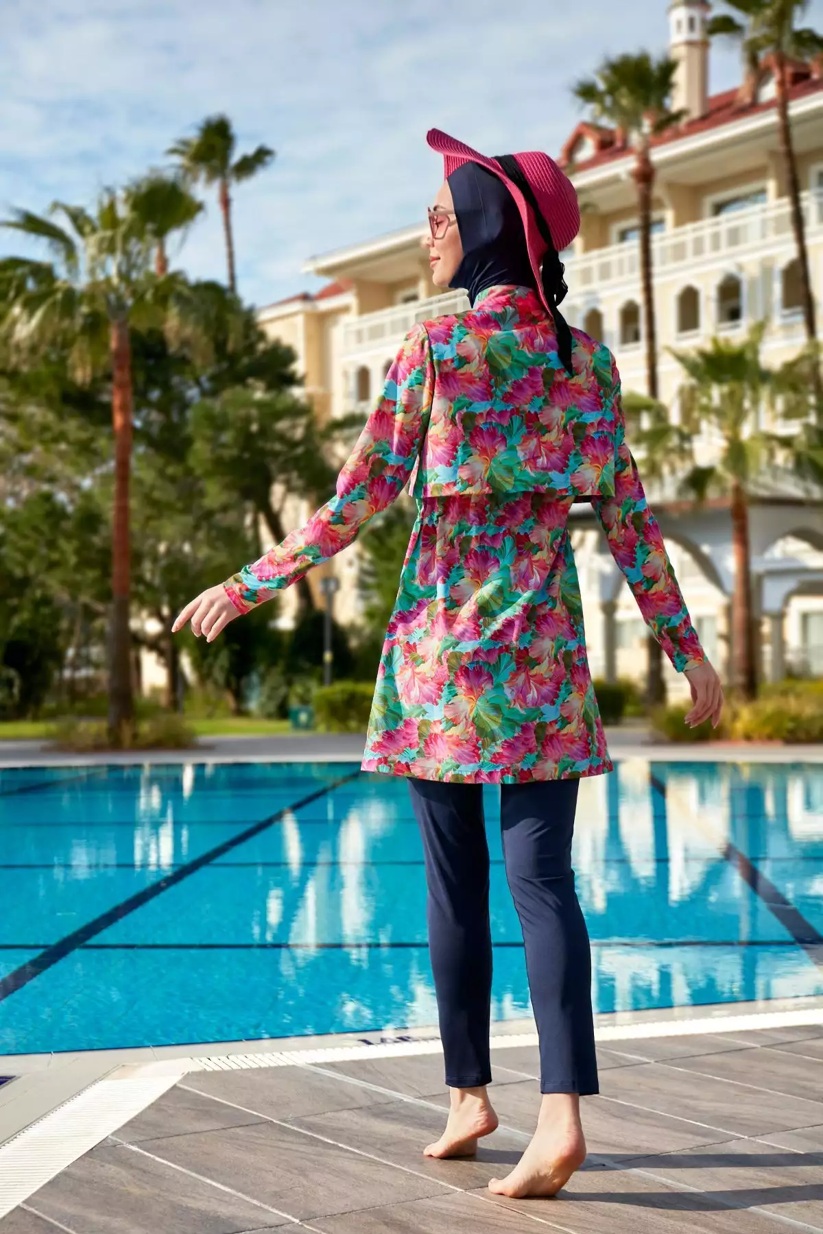 مایو تام کاوری با سرپوش تمام قد رمسای کد R112 (آیش) برند Remsa Mayo - 840144838