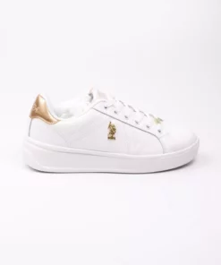 کفش اسنیکر سفید زنانه U.S. Polo Exxy سایز ۳۸ برند U.S. Polo Assn. - 46152196