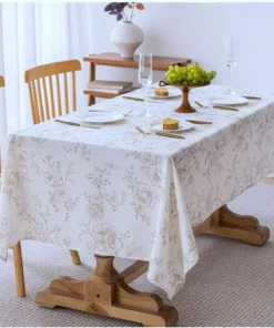 رویه میز گلدار ضد لک برند Gülce Home Collection - 897990822