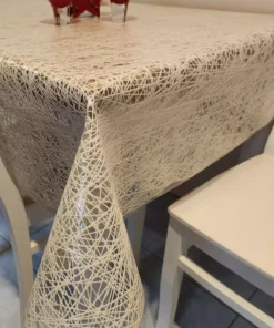 کرم وارداتی پیویسی موشامبا - پارچه میز طرحدار قابل شستشو برند Genel Markalar - 291712179