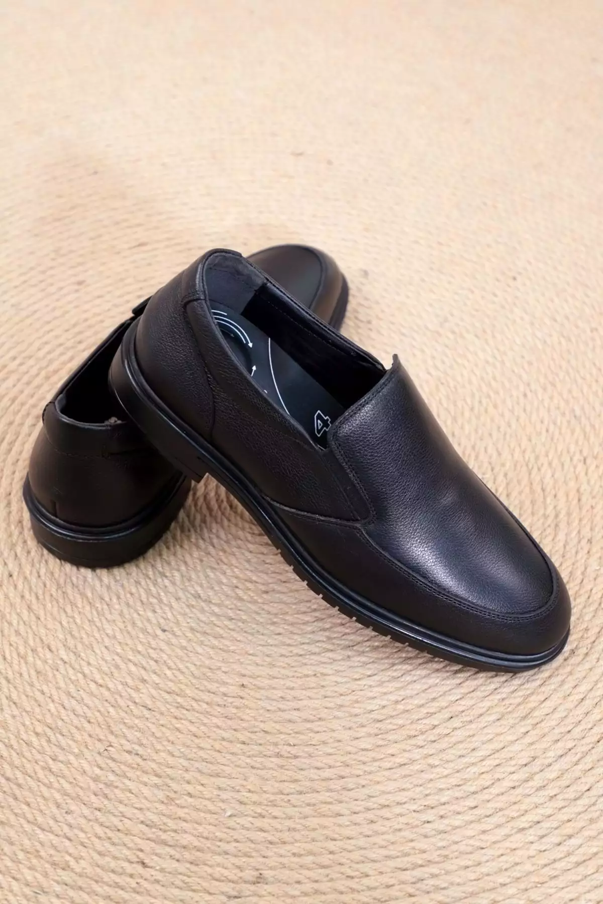 کنفورس ۱۳۷۶-۱۰۲۶۳۴ کفش روزمره مردانه چرمی حقیقی آناتومیک ۵ نقطه برند Polaris - 366453847