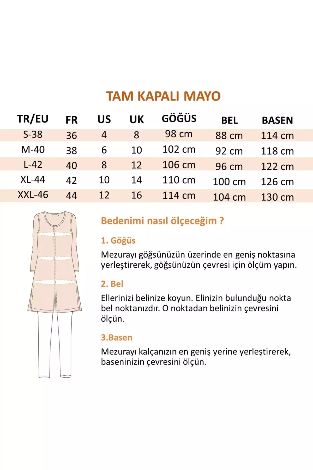 مجموعه ۳ عددی مایو پوشیده تمام بدن مدل M2231 رنگ لاجوردی برند Marina - 353772609