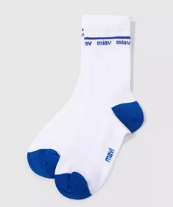 جوراب ساکت سفید با طرح میاو 1912600-620 برند Mavi - 808497448