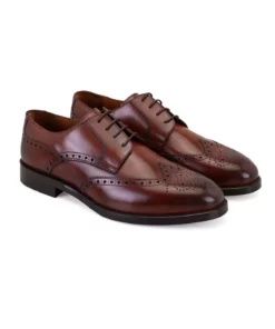 کفش کلاسیک مردانه چرمی تروور کافه برند Desa - 858957787