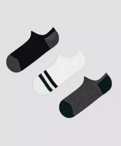 جوراب ورزشی سه‌تکه مردانه طرح راه‌راه رنگی برند Penti - 806423514